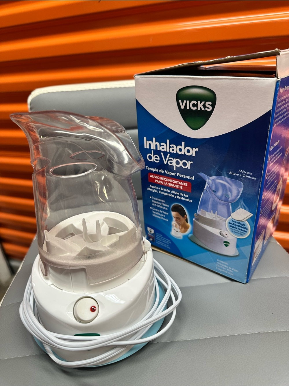 Vicks Inhalador de Vapor - White/Clear